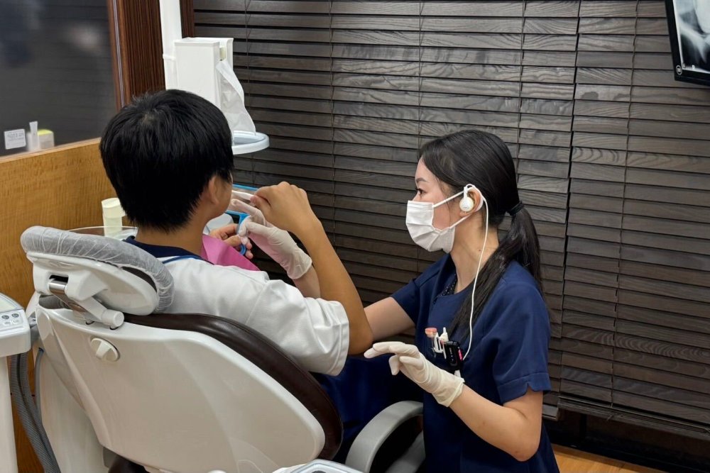 染め出し・歯磨き練習から、歯ブラシ習慣へ